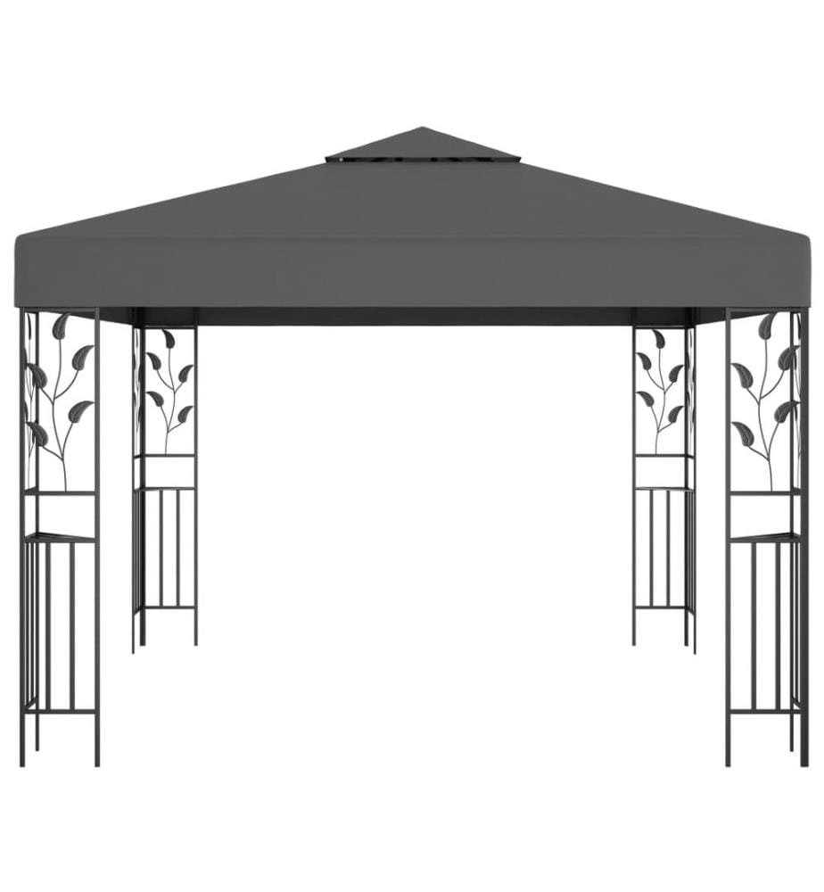 Pavillon 3×3 m Anthrazit