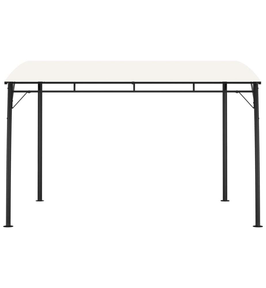 Auvent pare-soleil de jardin 3x3x2,55 m Crème