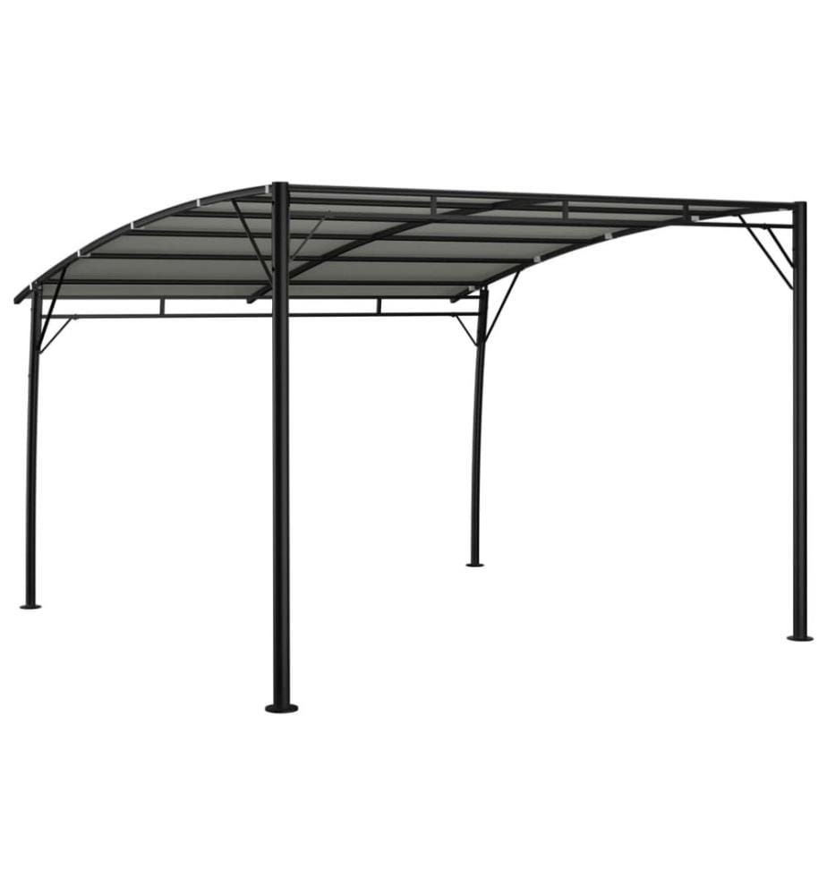 Auvent pare-soleil de jardin 3x3x2,55 m Crème