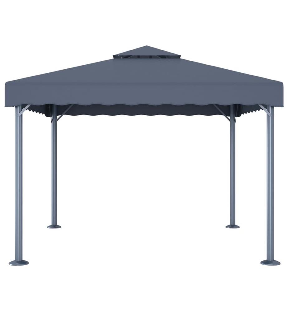 Tonnelle 300x300 cm Anthracite Aluminium