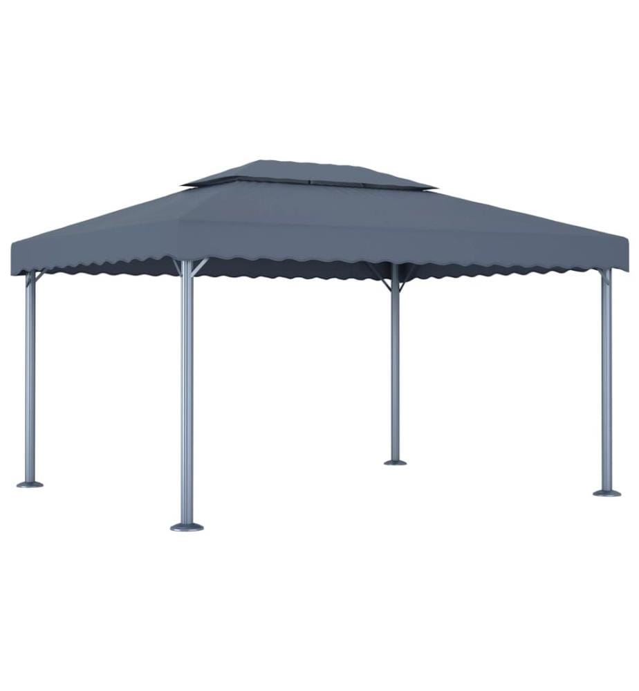 Tonnelle 400x300 cm Anthracite Aluminium