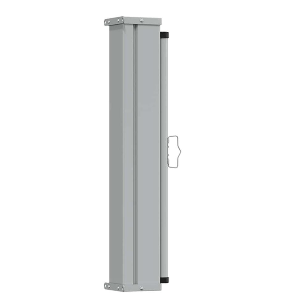 Auvent latéral rétractable de patio 80x300 cm Crème