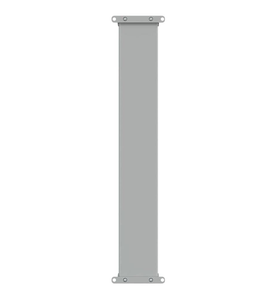 Auvent latéral rétractable de patio 80x300 cm Crème