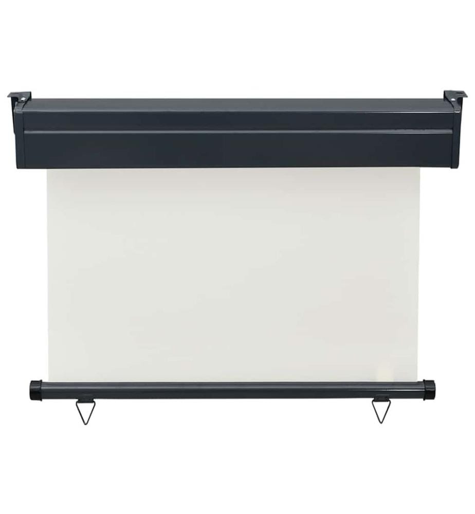 Balkon-Seitenmarkise 105x250 cm Creme