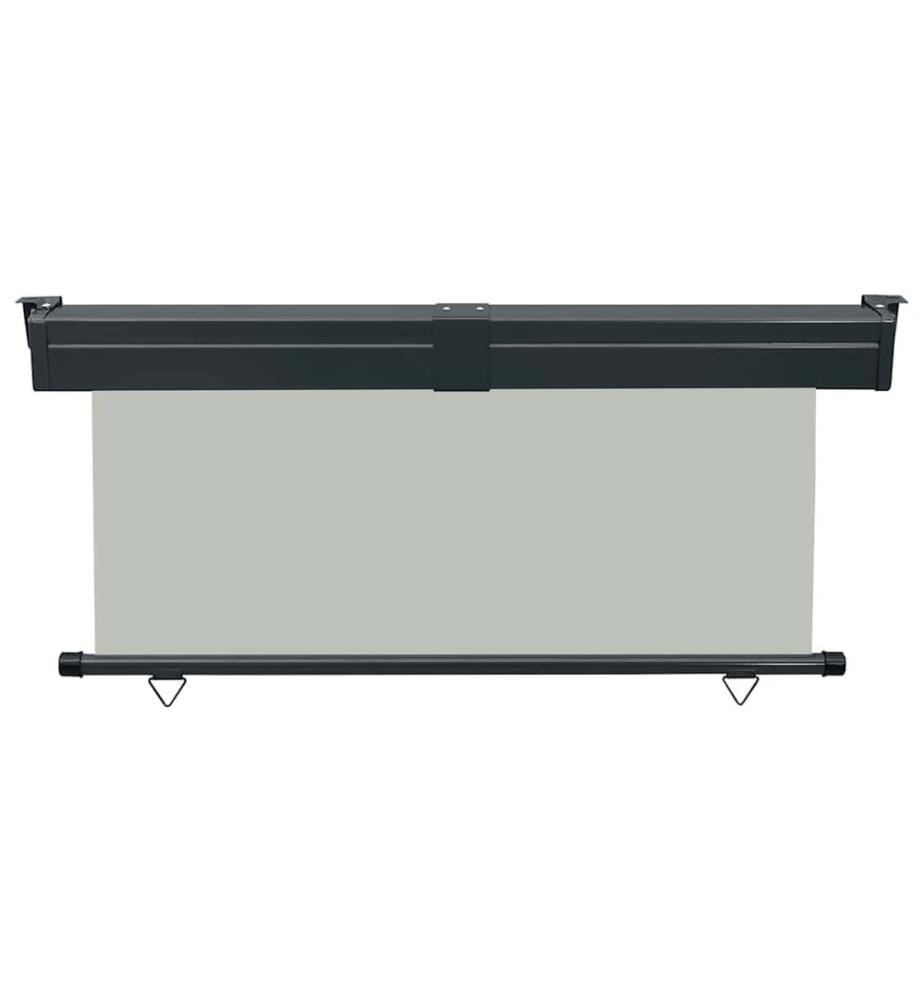 Auvent latéral de balcon 175x250 cm Gris