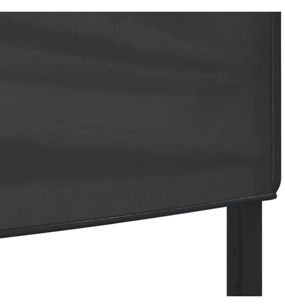 Partyzelt Faltbar Anthrazit 3x3 m