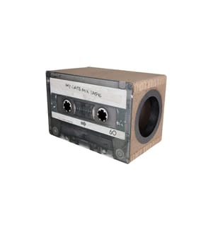 DISTRICT 70 - Meuble à gratter pour chat Mixtape, Noir