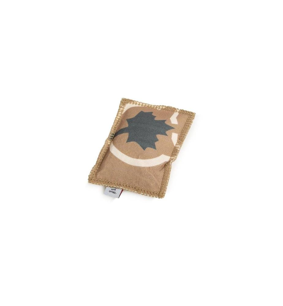 CANADIANCAT - Jouet pour chat Coussin de jeu Love, Marron