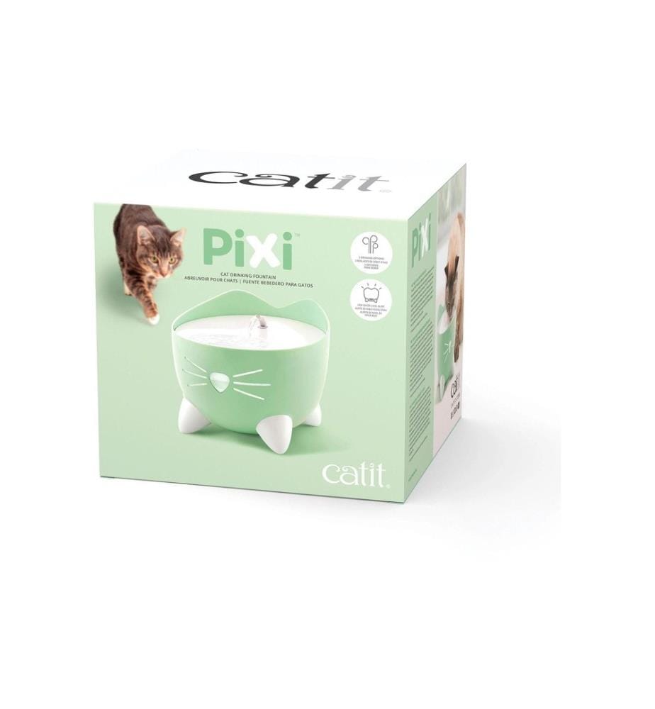 CATIT - Distributeur d'eau Pixi Fountain Menthe, 2.5 l