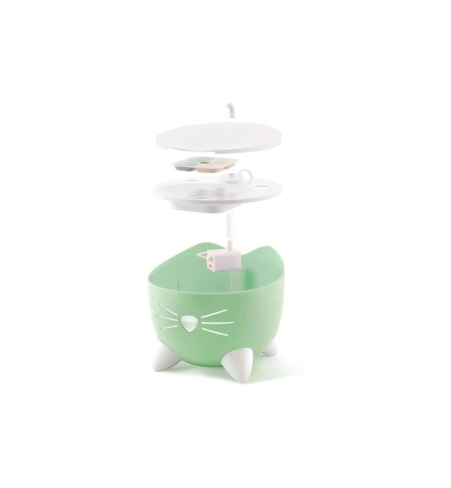 CATIT - Distributeur d'eau Pixi Fountain Menthe, 2.5 l