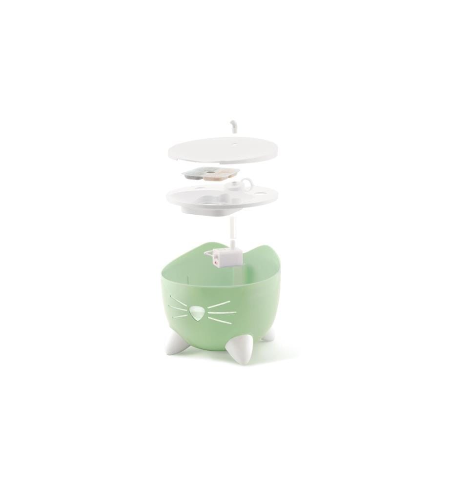 CATIT - Distributeur d'eau Pixi Fountain Menthe, 2.5 l