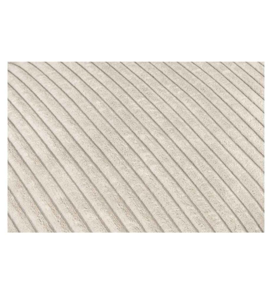 DESIGNED BY LOTTE - Lit Gris clair ribbé 80x70x22cm