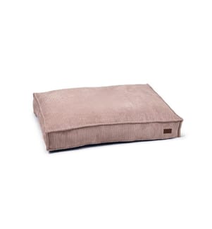 DESIGNED BY LOTTE - Hunde-Bett Ribbed Rosa 100x70x15cm