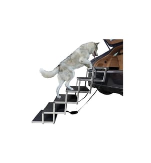 SWISSPET - Escalier pour chiens, 6 marches, aluminium