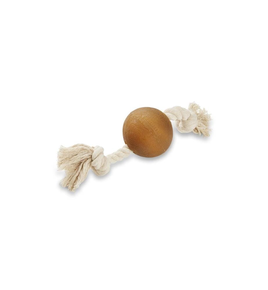Wolters Jouet pour chien Balle de jeu Pure Nature sur corde, L, 25 cm