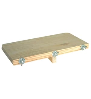 SWISSPET - Rongeur Plate-forme en bois L, 30 x 15 cm