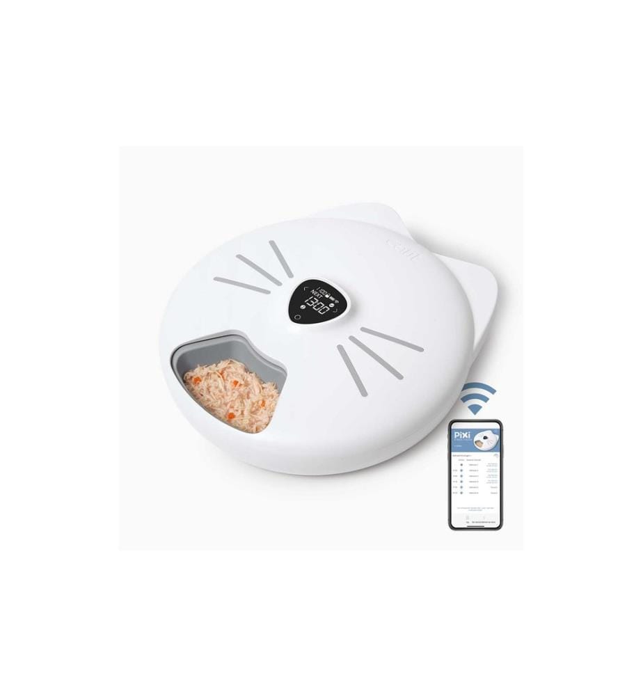 CATIT - Distributeur de nourriture Pixi Smart 6-Meal Blanc