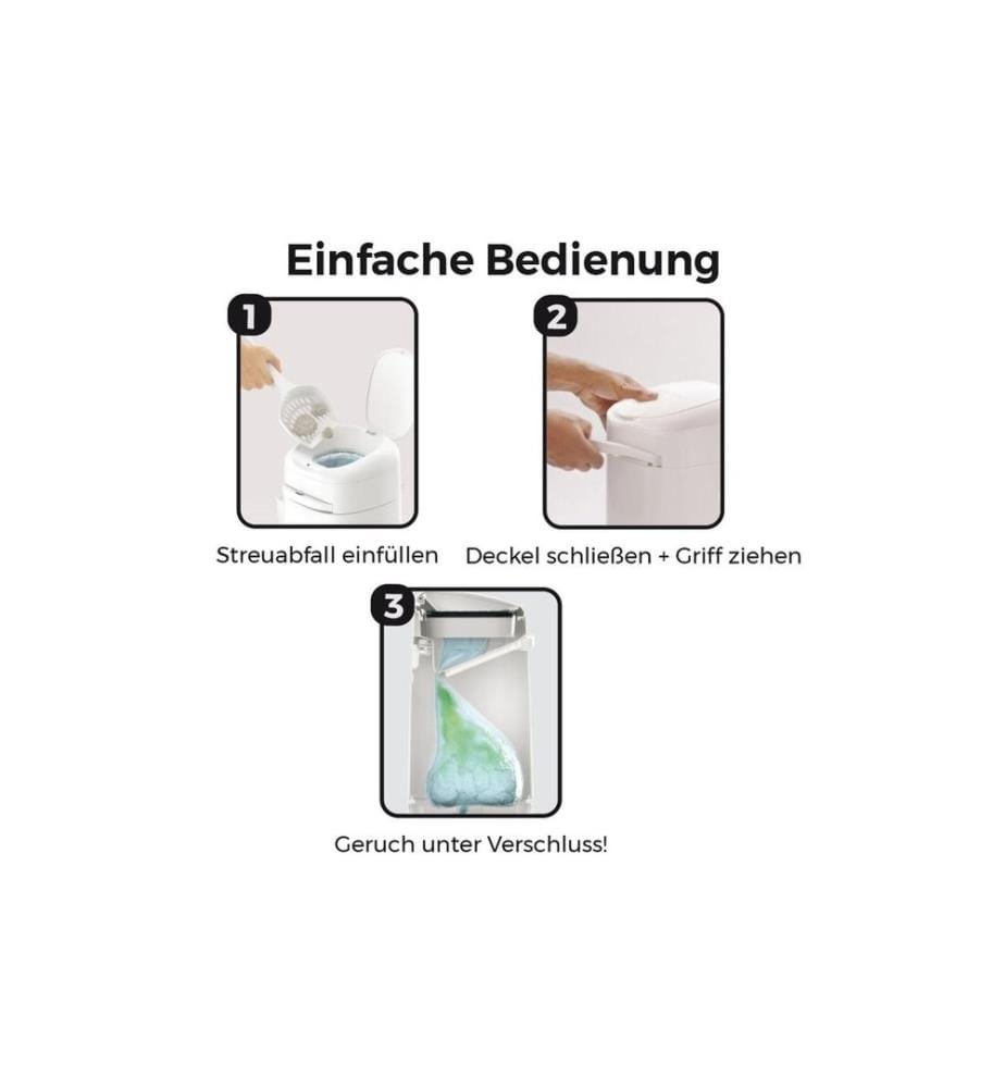 LITTERLOCKER - Seau pour litière pour chat Genie