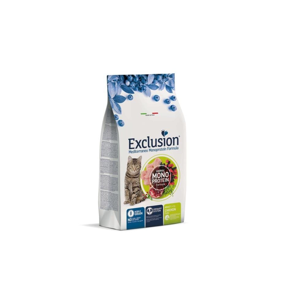 Exclusion - Alimentation sèche Poulet adulte, 12 kg