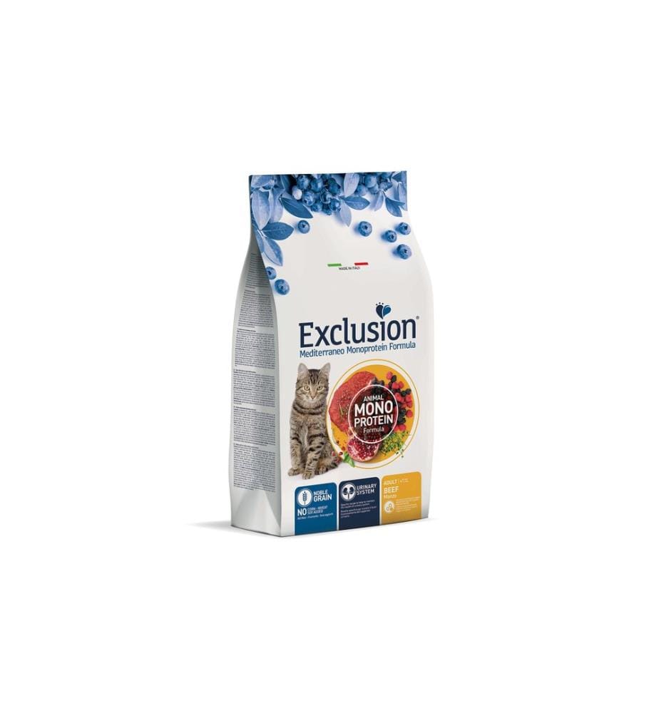 Exclusion - Alimentation sèche Boeuf adulte, 1.5 kg