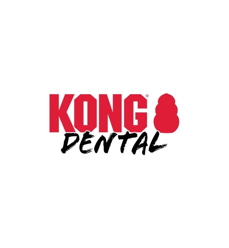 KONG - Extreme Dental mit Seil schwarz, Ø 5 cm, H 12 cm