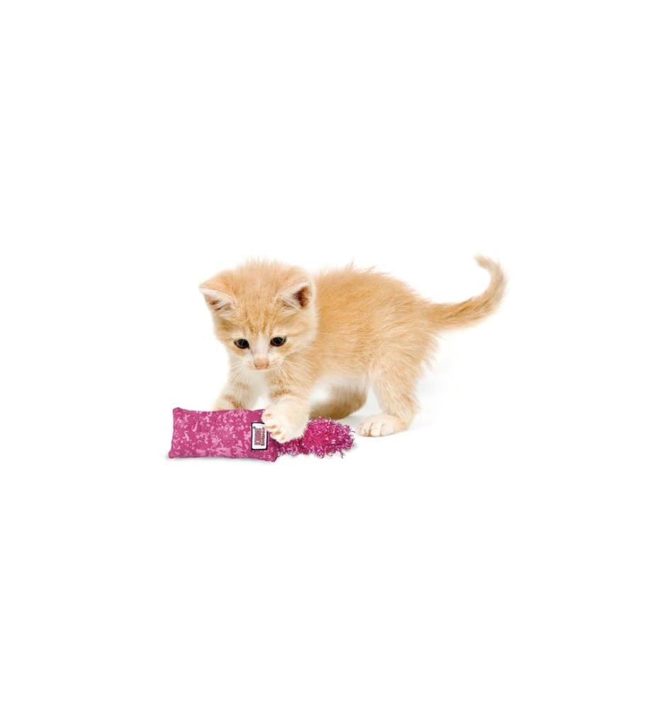 KONG - Jouets à la menthe à chat Kickeroo Kitten, assortis