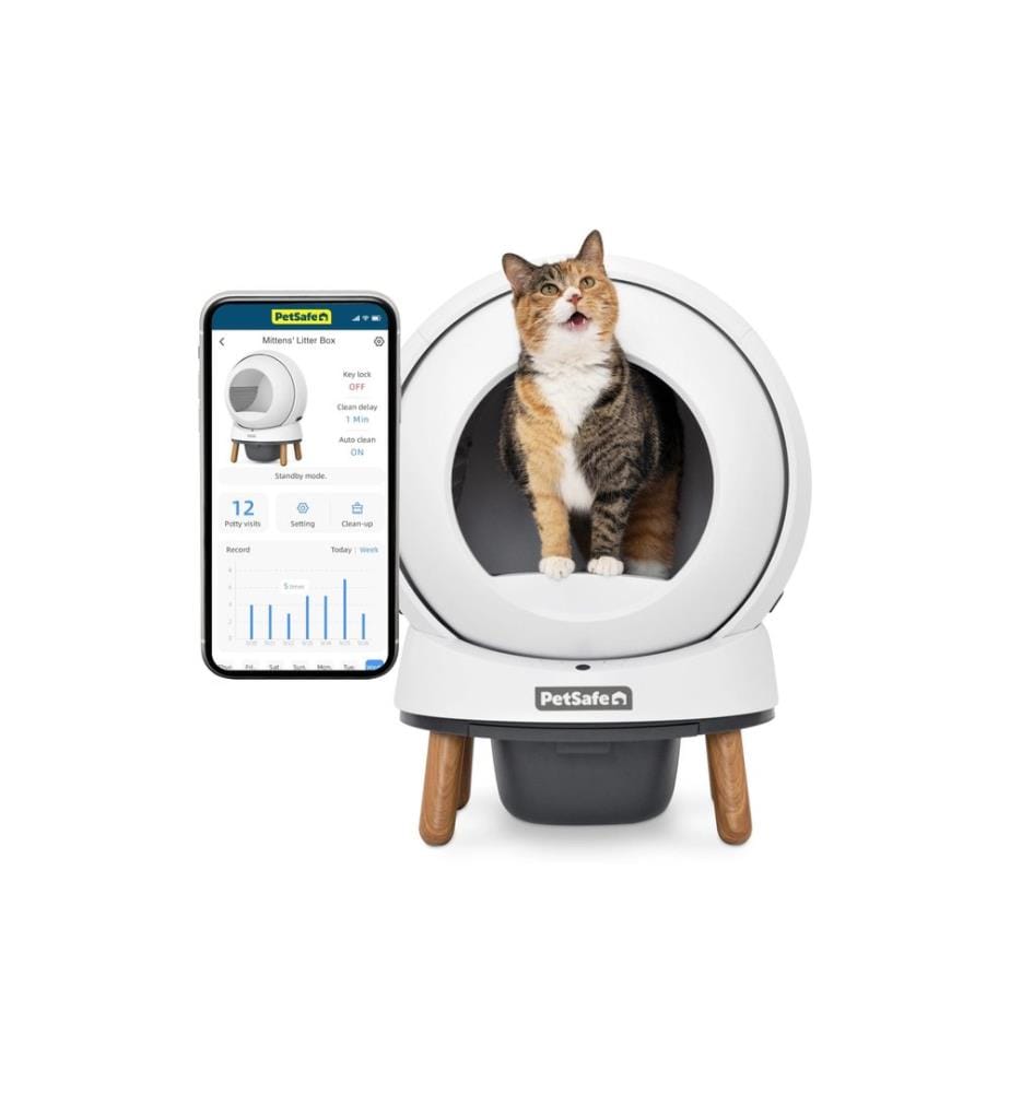 PETSAFE - Litière pour chats ScoopFree SmartSpin