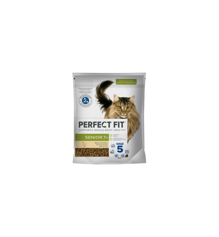 Perfect Fit - Alimentation sèche Senior 7+ au poulet 750 g