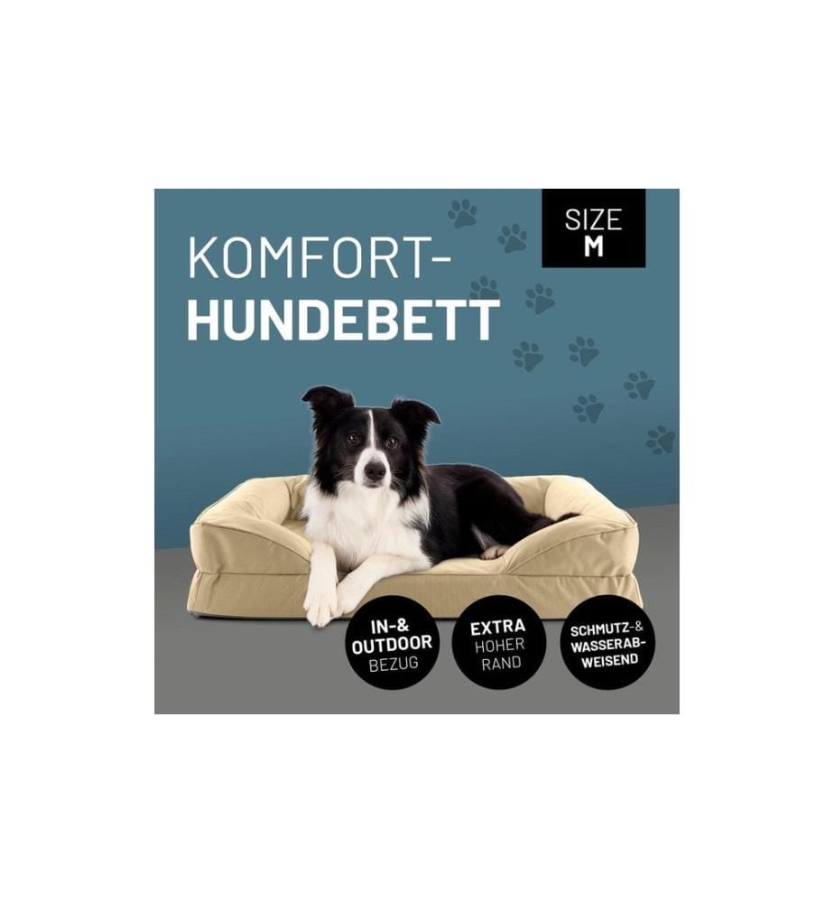 Lumaland - Lit pour chien In-& Outdoor M Beige