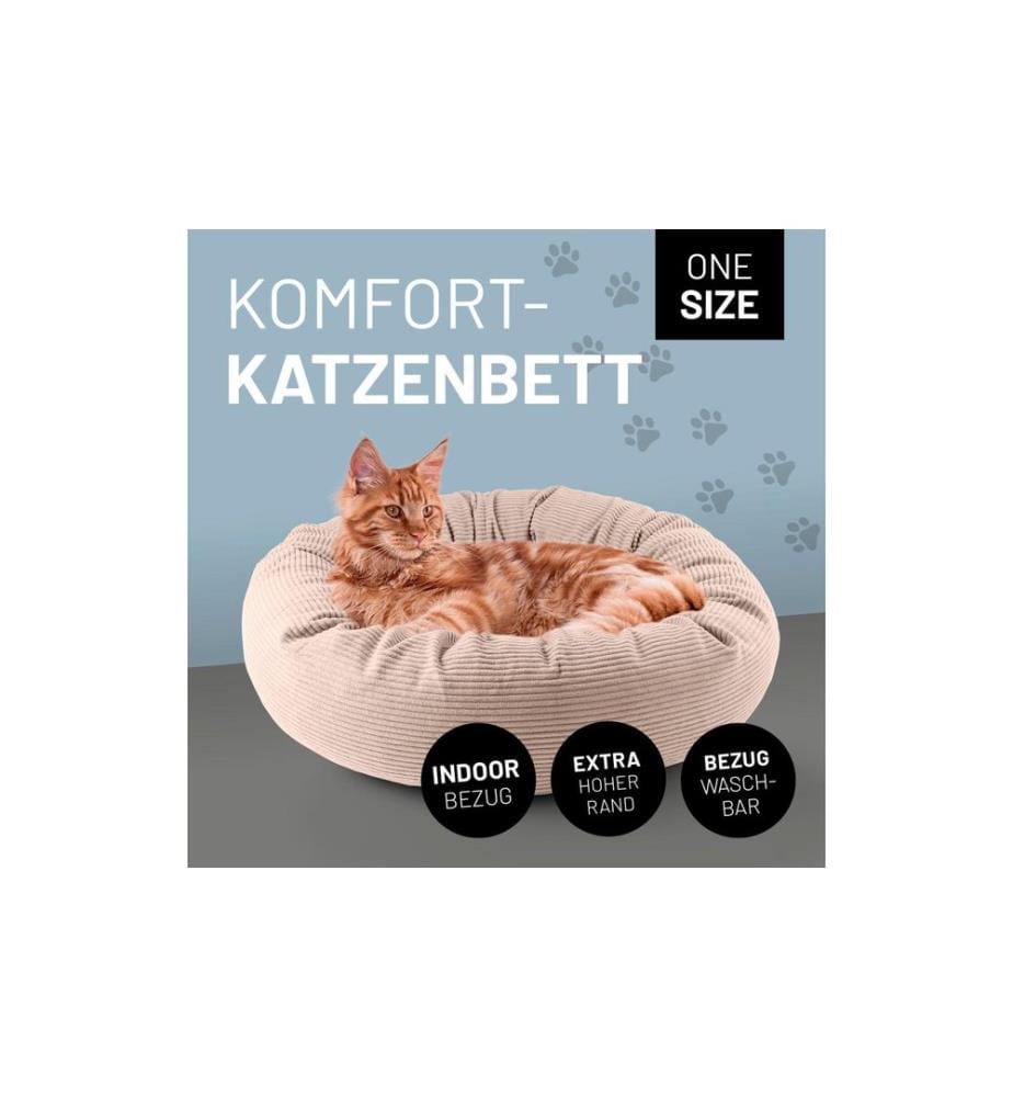Lumaland - Lit pour chat Cord Rose