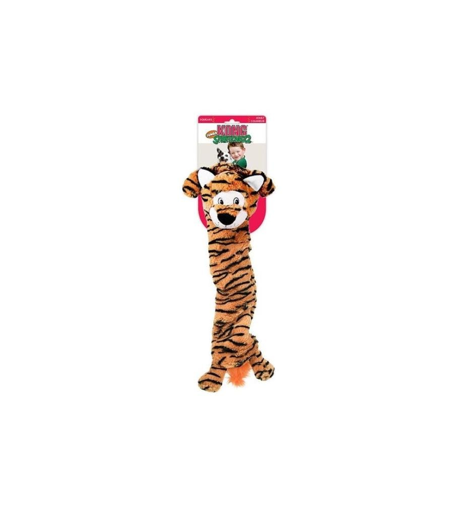 KONG - Hunde-Spielzeug Stretchezz Jumbo Tiger X-L