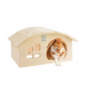 RESCH - Maison de lutin pour Lapins 44 x 29 x 22 cm