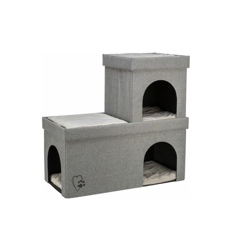 Trixie refuge Kimy Gris clair, 76 x 72 x 37 cm