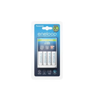 PANASONIC - Chargeur eneloop BQ-CC17 + 4x AA 1900 mAh