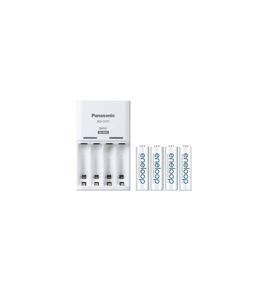 PANASONIC - Ladegerät eneloop BQ-CC51 + 4x AA 2000 mAh