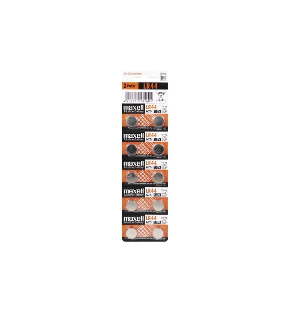MAXELL EUROPE LTD. - Knopfzelle LR44 , 10 Stück