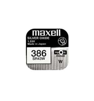 MAXELL EUROPE LTD. - Pile bouton 386 SR43W , 10 Pièce/s