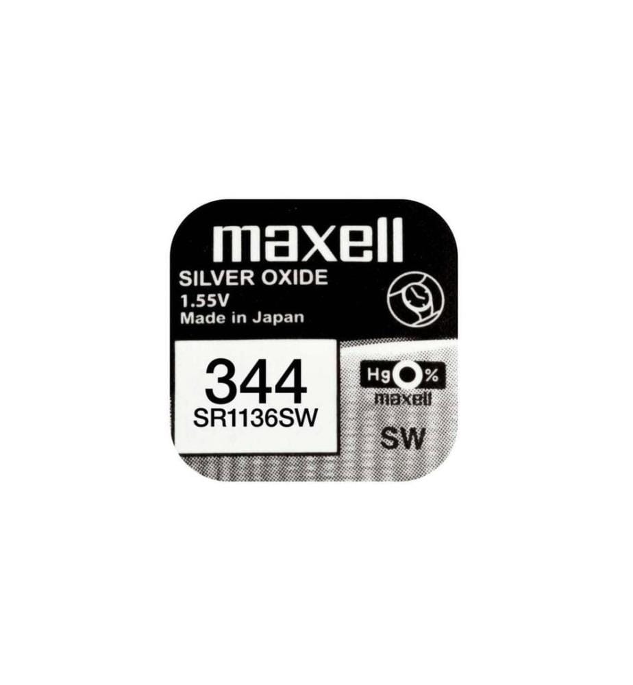 MAXELL EUROPE LTD. - Knopfzelle 344 SR1136SW , 10 Stück