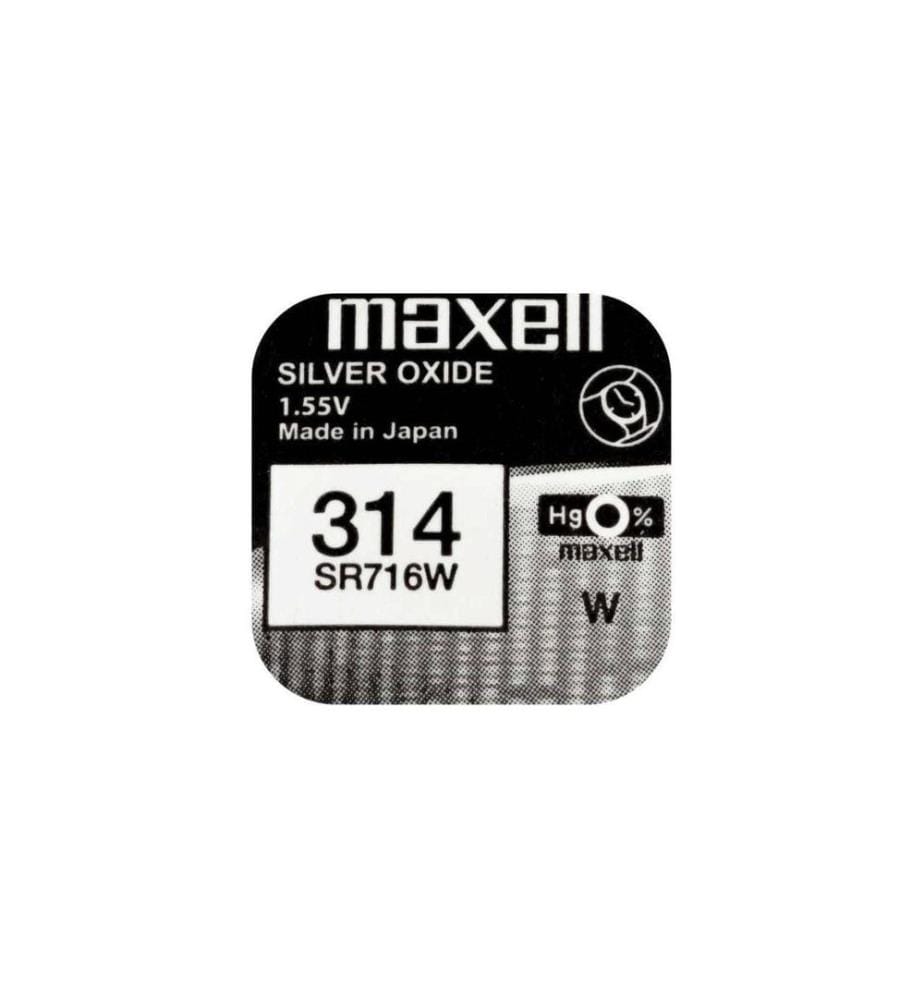 MAXELL EUROPE LTD. - Knopfzelle 314 SR716W , 10 Stück