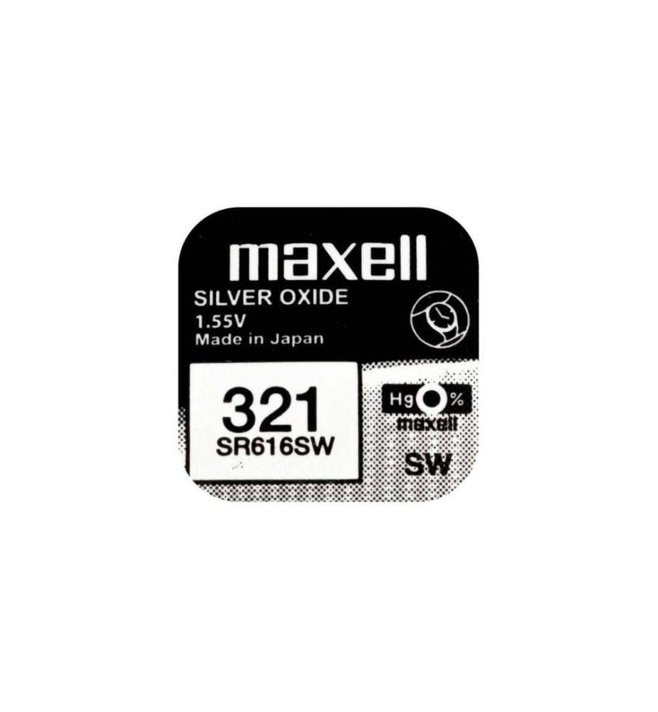 MAXELL EUROPE LTD. - Knopfzelle 321 SR616SW , 10 Stück