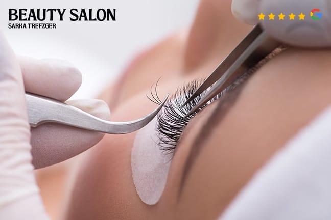 Wimpernverlängerung – optional mit Auffüllen