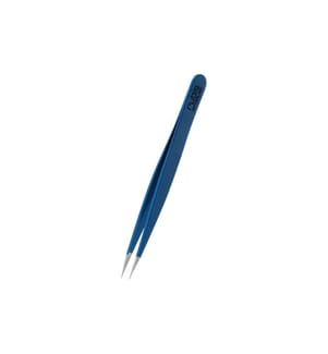 Rubis - Pinzette spitz Inox blau, 1 Stück