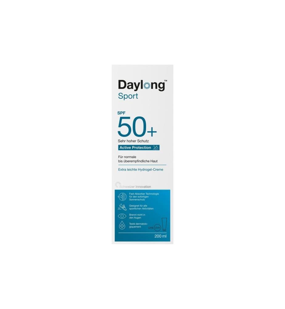DAYLONG - Crème solaire Sport Active Protection Hydro SPF 50+ 200 ml