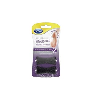 Scholl - Embout de râpe pour callosités Expert Care pour le talon, 2 pièces