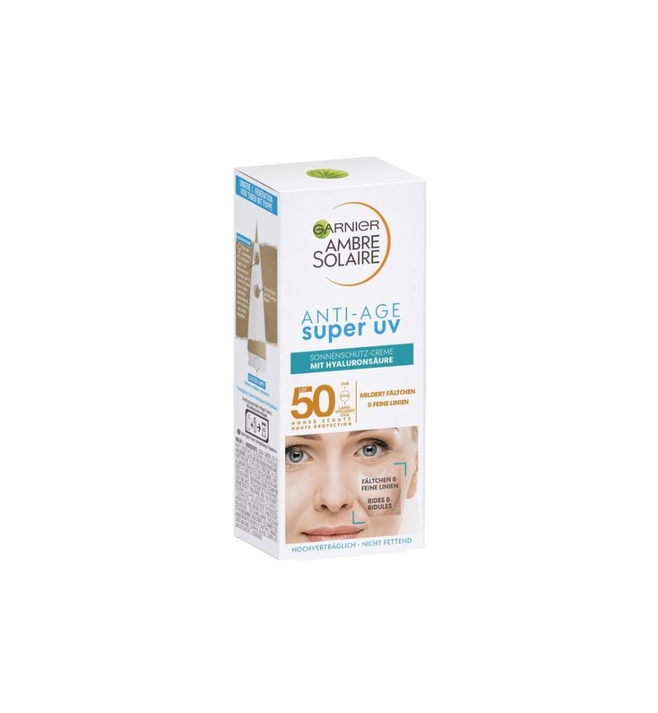 Garnier Ambre Solaire - Sonnencreme Sensitive expert+ Gesicht LSF 50+ 50 ml