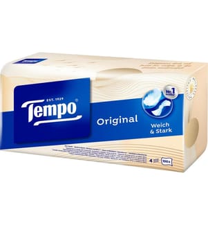 TEMPO - Taschentücher Original Box 100 Stück
