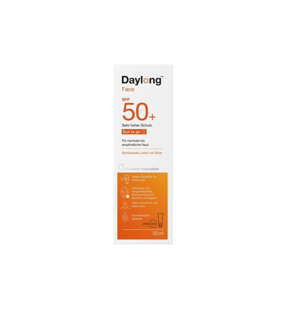 DAYLONG - Crème solaire Face Sun to go Stick SPF 50+ 20 ml