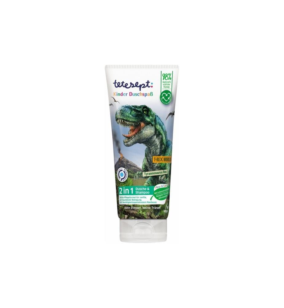 tetesept - Gel douche 2in1 T-Rex 200 ml