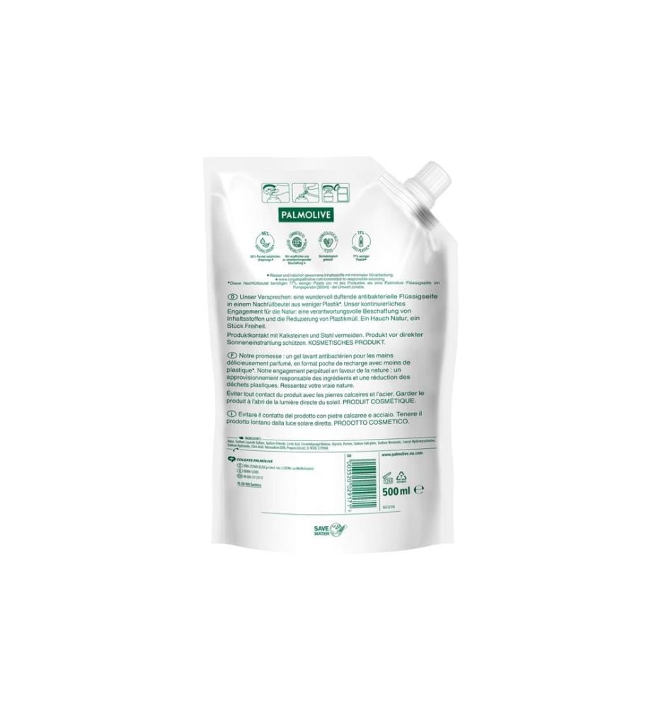 Palmolive - Flüssigseife Hygiene-Plus Family 500 ml Nachfüllbeutel