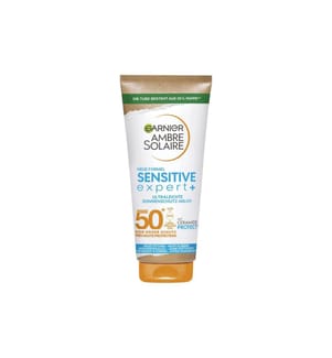 Garnier Ambre Solaire - Lait solaire Sensitive expert SPF 50+ 175 ml